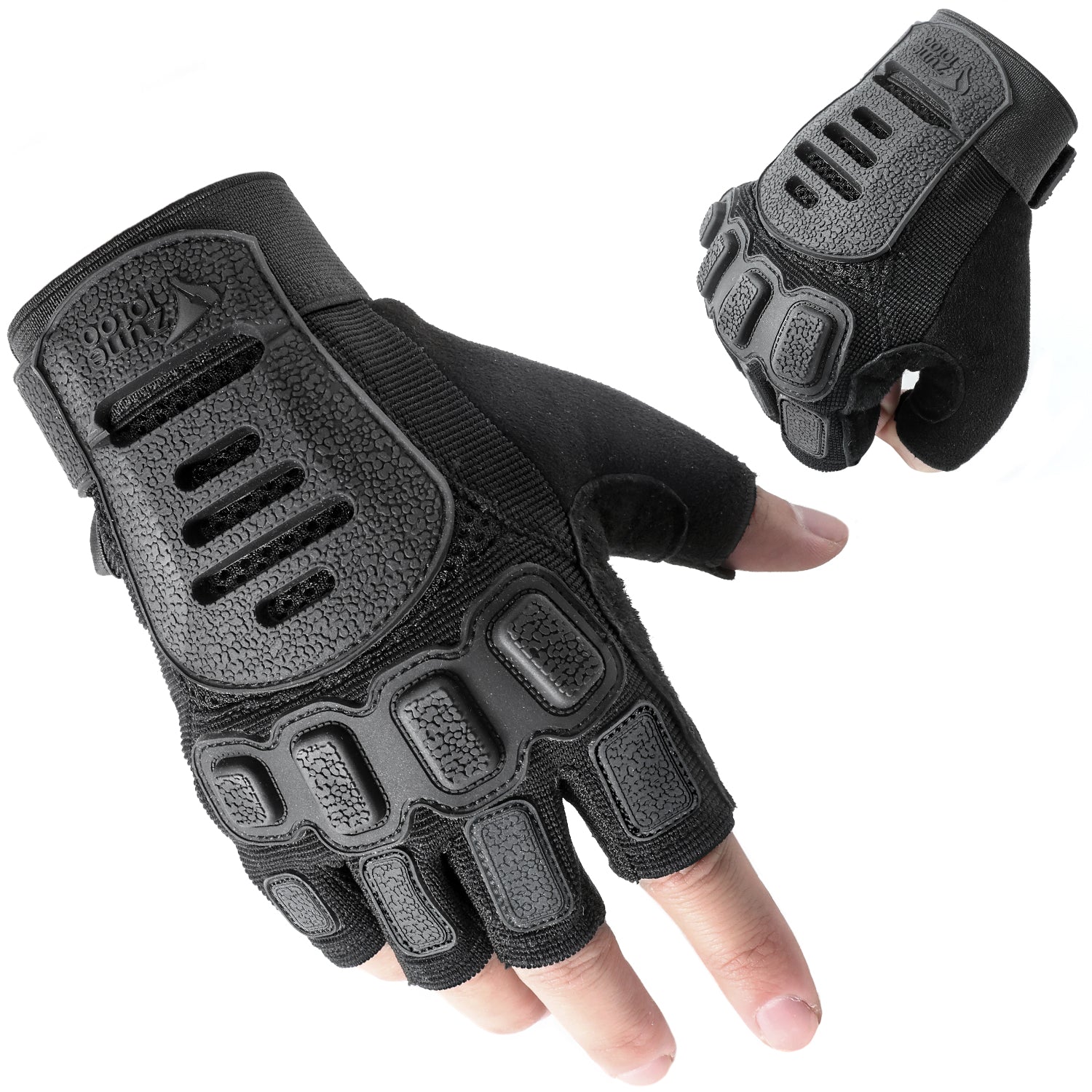 Tactical discount half gloves